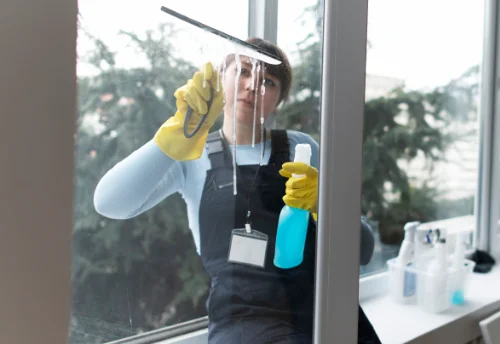 Nettoyage de vitres intérieures et extérieures à Bouhet